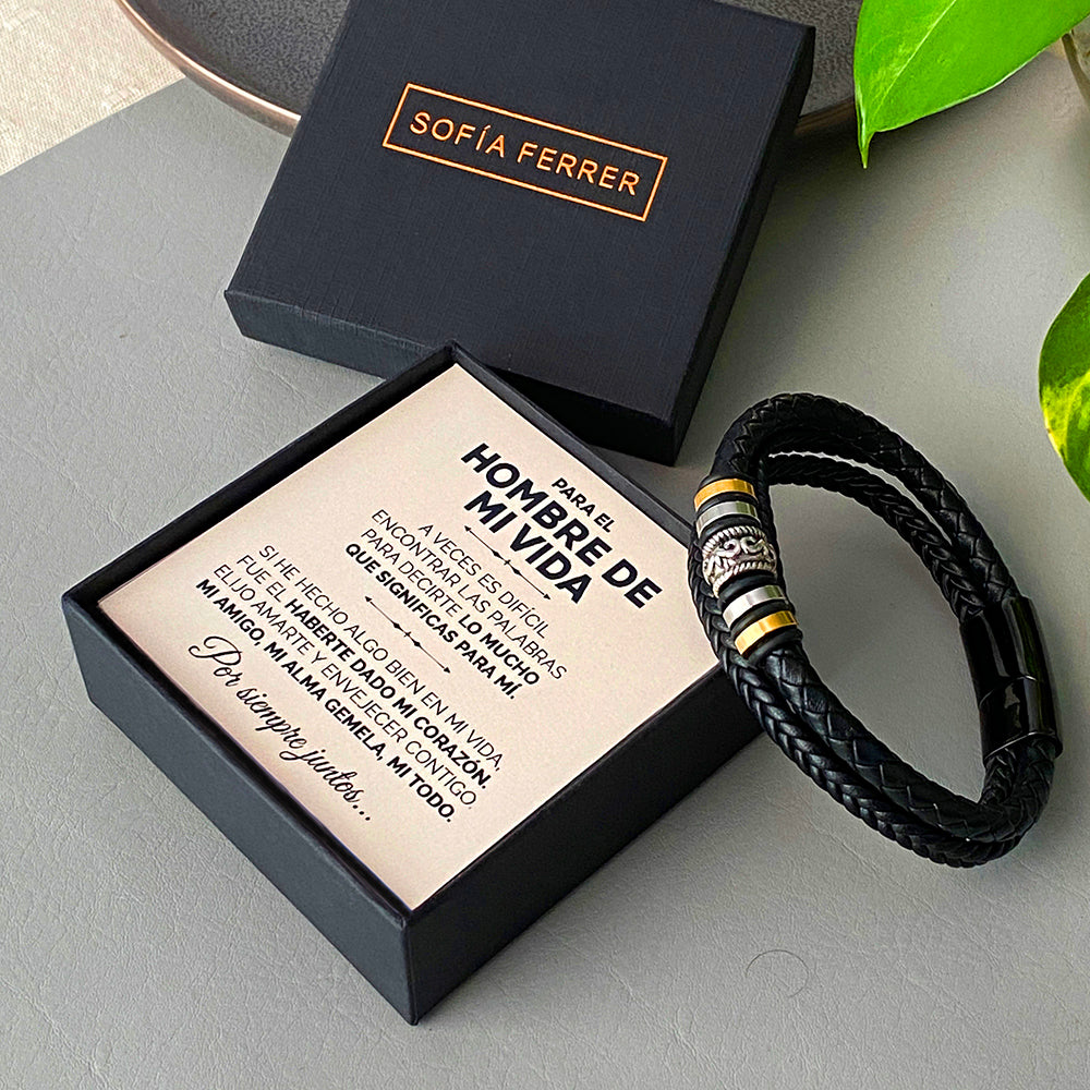 Pulsera tribal y tarjeta dedicatoria - Mi todo