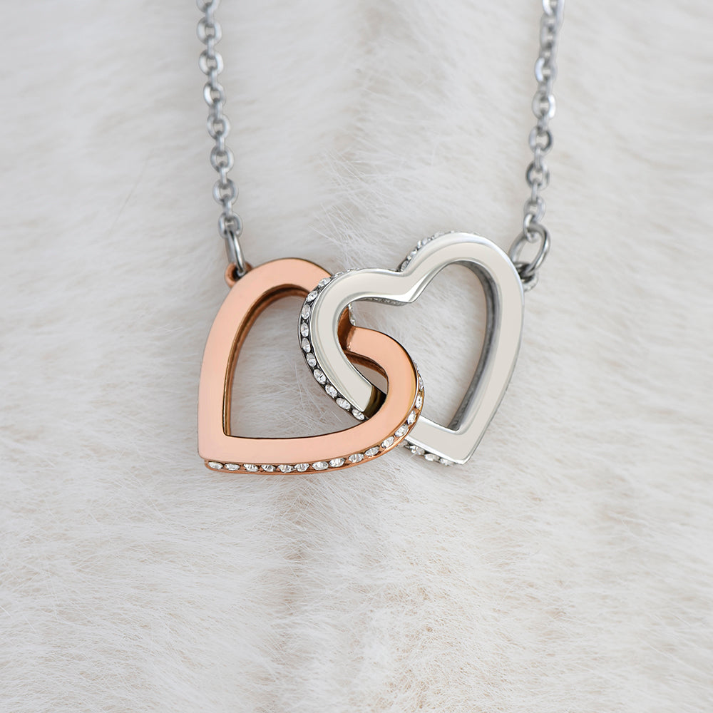 Collar con tarjeta dedicatoria - Viajar en el tiempo - Esposa