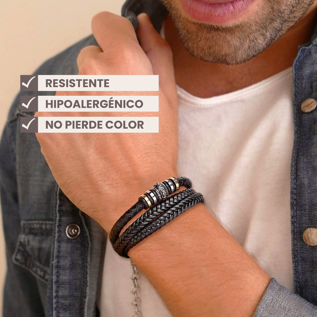 Pulsera tribal y tarjeta dedicatoria - Mi todo