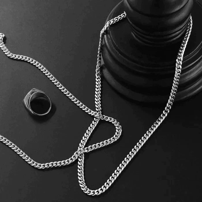 Collar de cadena y tarjeta dedicatoria - El día que te conocí