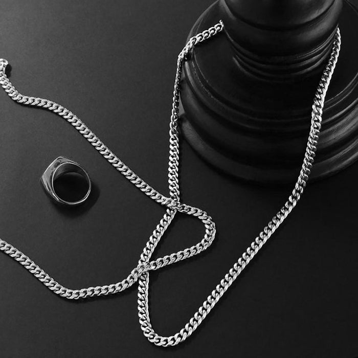 Collar cadena y tarjeta dedicatoria - Mi héroe