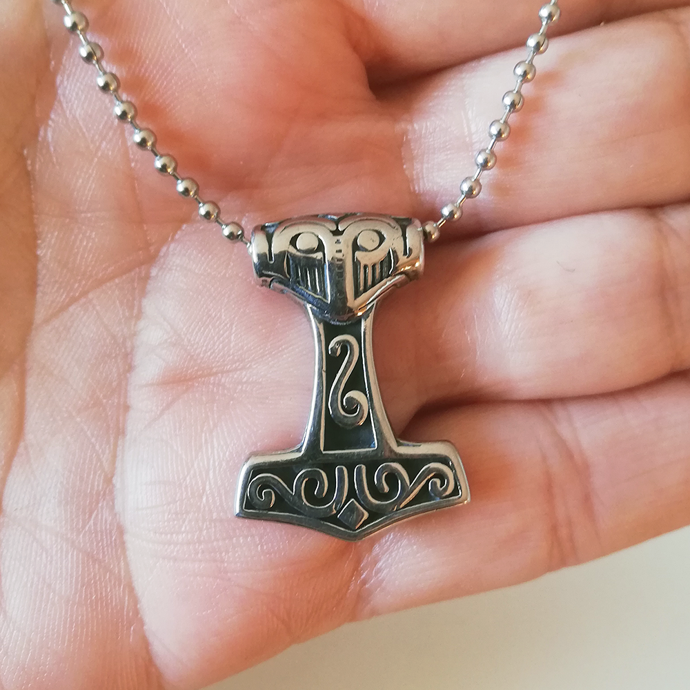 Collar Vikingo y tarjeta dedicatoria - Siempre estaré aquí