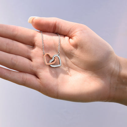 Collar con tarjeta dedicatoria "Siempre estaremos aquí para ti" Árbol